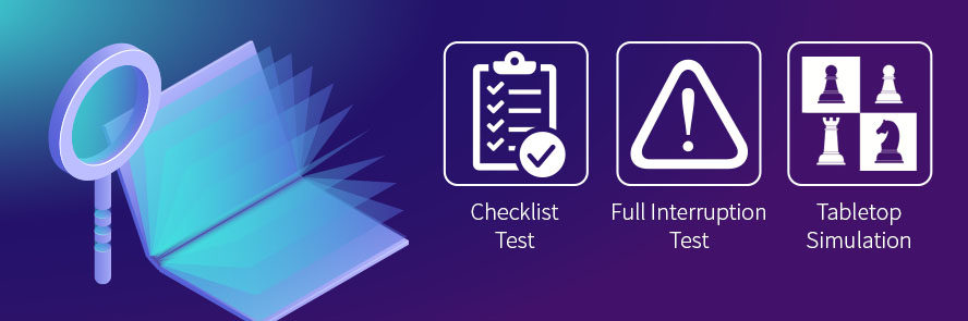 Disaster recovery plans, Business continuity plans, Testing recovery plans, Testing for Crisis Plan, Software Testing Plan, Planning to test, Continuously Testing, TestRail